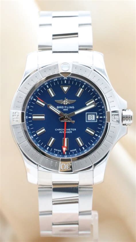 breitling avenger in blau|pre owned breitling avenger watch.